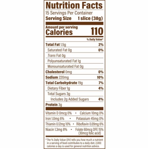 Sara Lee Artesano Multigrain Bread Perspective: left