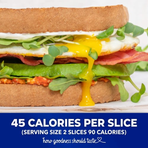 Sara Lee Delightful White made with Whole Grain Keto Friendly Bread Perspective: left