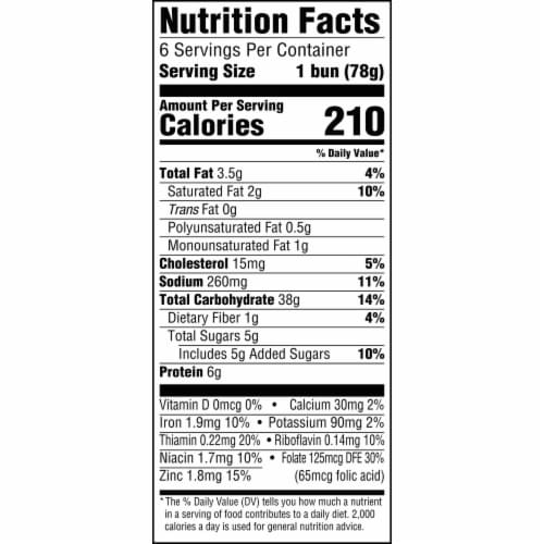Sara Lee Artesano Bakery Brioche Buns Perspective: left