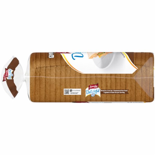 Sara Lee Delightful Wheat Bread Perspective: left