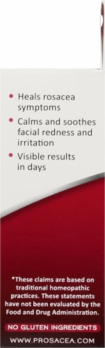 Prosacea® Medicated Rosacea Homeopathic Topical Gel Perspective: left