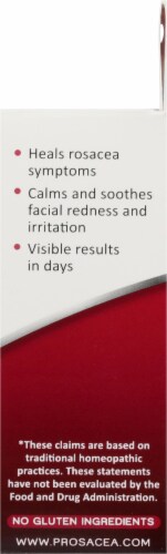 Prosacea® Medicated Rosacea Homeopathic Topical Gel Perspective: left