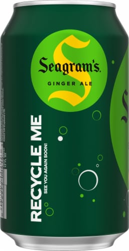 Seagram's® Ginger Ale Single Can Perspective: left