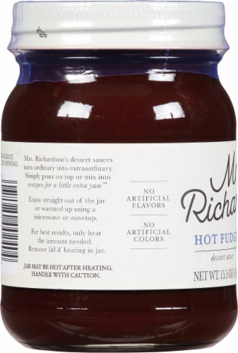 Mrs. Richardson's® Hot Fudge Dessert Sauce Perspective: left