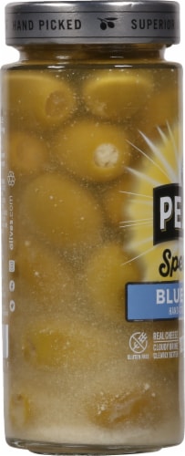 Pearls® Specialties® Blue Cheese Hand-Stuffed Queen Olives Perspective: left