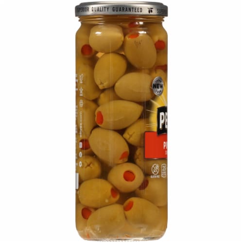 Pearls® Pimiento Stuffed Queen Green Olives Perspective: left