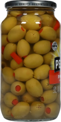 Pearls® Pimiento Stuffed Queen Green Olives Perspective: left