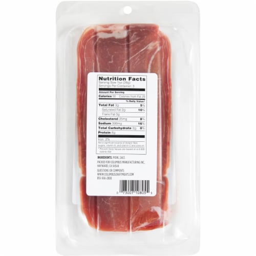 Columbus® Sliced Prosciutto Perspective: left