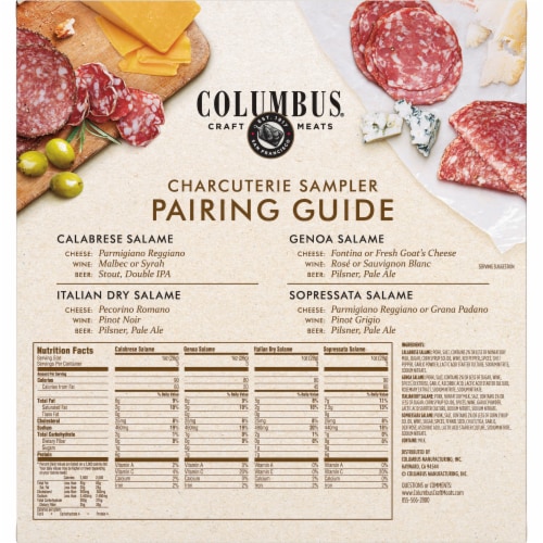 Columbus® Sliced Charcuterie Sampler Perspective: left
