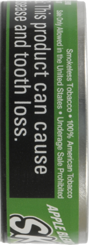 Skoal Long Cut Apple Blend Chewing Tobacco Perspective: left