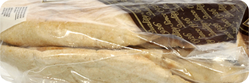 Toufayan Whole Wheat Pita Loaves 6 Count Perspective: left