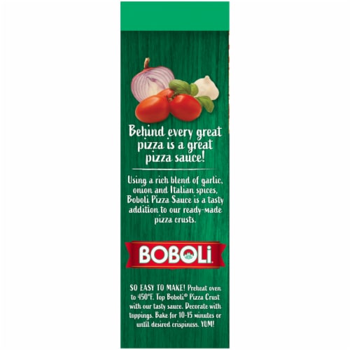 Boboli Original Pizza Sauce Perspective: left
