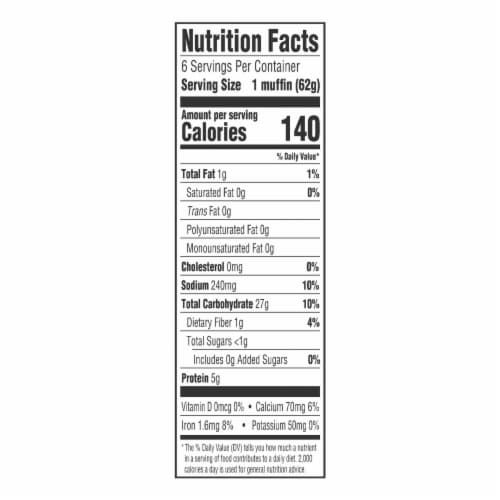 Oroweat® Sour Dough English Muffins Perspective: left