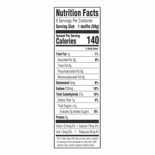 Oroweat® Extra Crisp English Muffins Perspective: left