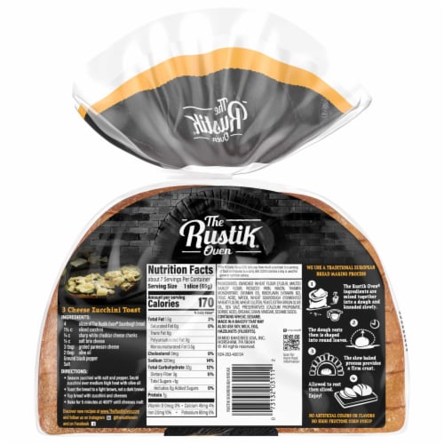 The Rustik Oven Artisan Style Sourdough Bread Perspective: left