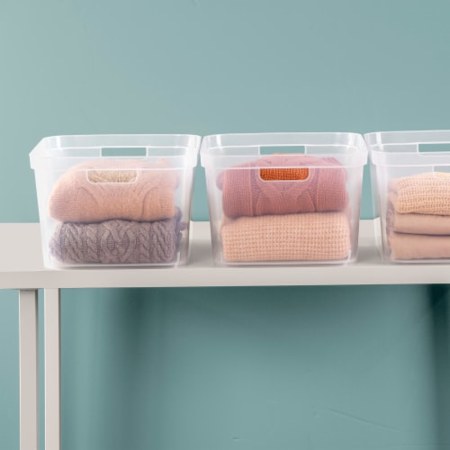 Sterilite® Storage Bin Perspective: left