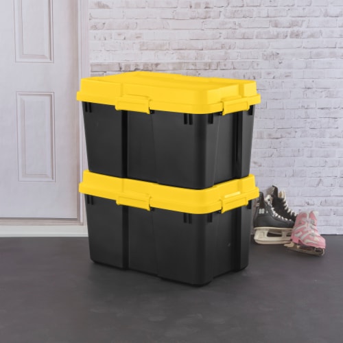 Sterilite Industrial Storage Tote - Black, 27 gal - Kroger