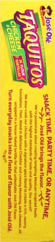 Jose Ole® Flour Tortilla Chicken & Cheese Tacquitos, 15 ct / 22.5 oz