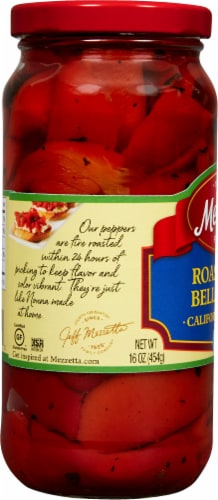 Mezzetta™ Mild Roasted Red Bell Peppers Perspective: left