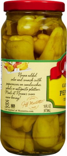 Mezzetta Golden Greek Pepperoncini Perspective: left