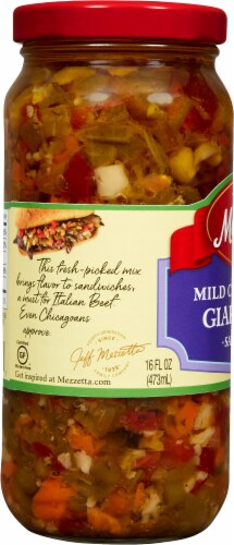 Mezzetta™ Chicago Style Mild Giardiniera Italian Sandwich Mix Perspective: left