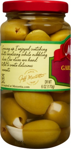 Mezzetta™ Garlic Stuffed Olives Perspective: left