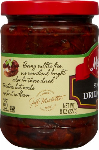 Mezzetta Sun-Ripened Dried Tomatoes Perspective: left