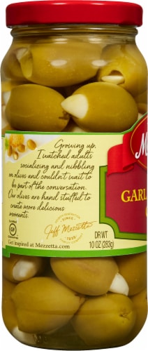 Mezzetta™ Garlic Stuffed Olives Perspective: left