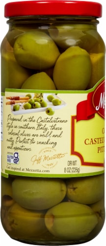 Mezzetta™ Colossal Castelvetrano Style Pitted Olives Perspective: left