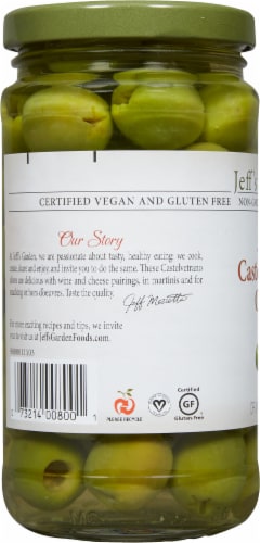 Jeff's Naturals Pitted Castelvetrano Olives Perspective: left