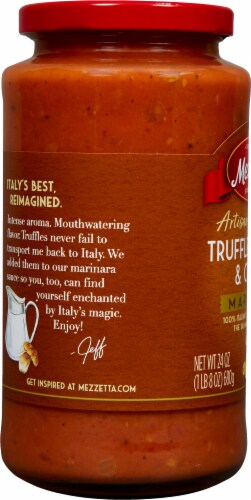 Mezzetta™ Truffle Porcini & Cream Marinara Sauce Perspective: left
