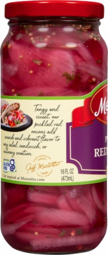 Mezzetta™ Pickled Red Onions Perspective: left