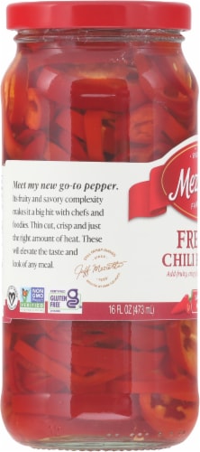 Mezzetta™ Fresno Chili Peppers Perspective: left