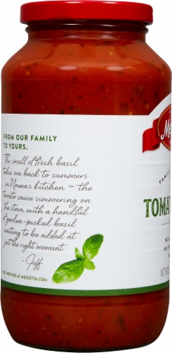 Mezzetta™ Family Recipes Tomato Basil Pasta Sauce Perspective: left