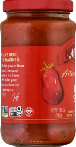 Mezzetta Pizza Sauce Perspective: left