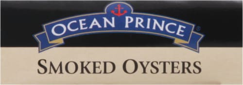 Ocean Prince Smoked Oysters With Red Chili Pepper Perspective: left
