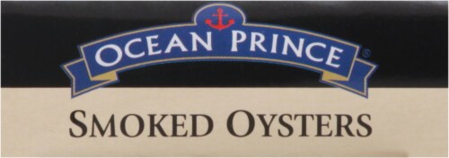 Ocean Prince Smoked Oysters With Red Chili Pepper Perspective: left