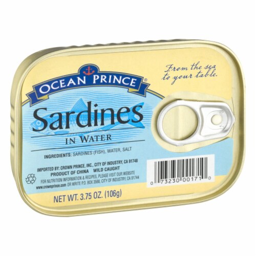 Ocean Prince Sardines in Water Perspective: left