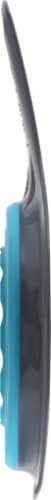 Squish 6013577 Gray & Teal Polypropylene, TPR Collapsible Colander Perspective: left