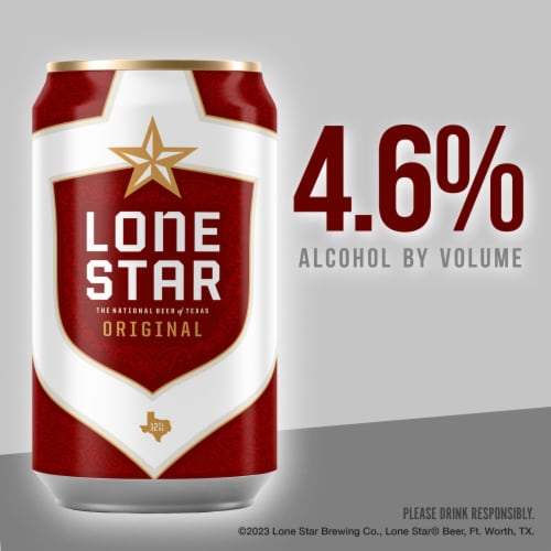 Lone Star Texas Lager Domestic Beer Perspective: left