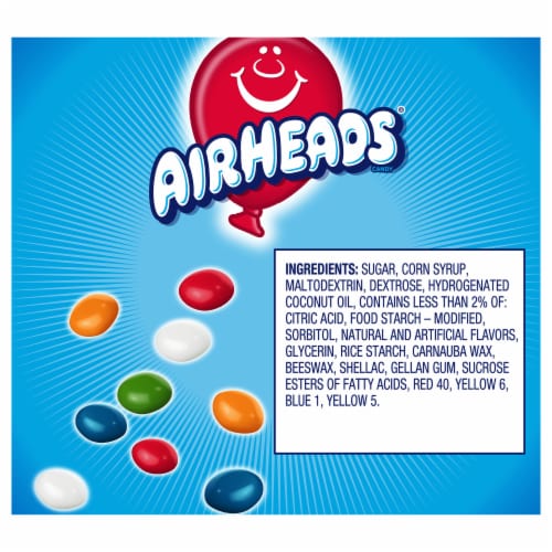 Airheads Original Fruit Bites Perspective: left