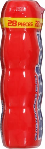 Mentos® Sugar-Free Red Fruit Lime Gum Perspective: left