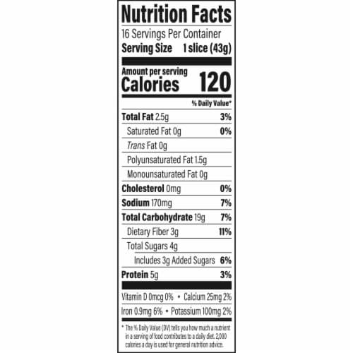Arnold Multi Whole Grain Bread Perspective: left