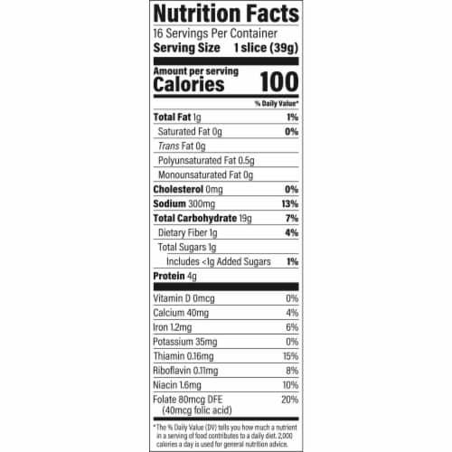 Oroweat Premium Italian Bread Perspective: left
