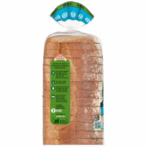 Foods Co Oroweat Organic Open Faced Country White Bread 18 Oz