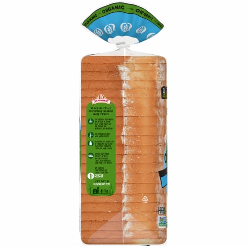 Brownberry® Organic Thin Sliced Rustic White Bread Perspective: left
