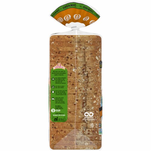 Oroweat® Organic Thin-Sliced Sprouted Wheat Bread Perspective: left