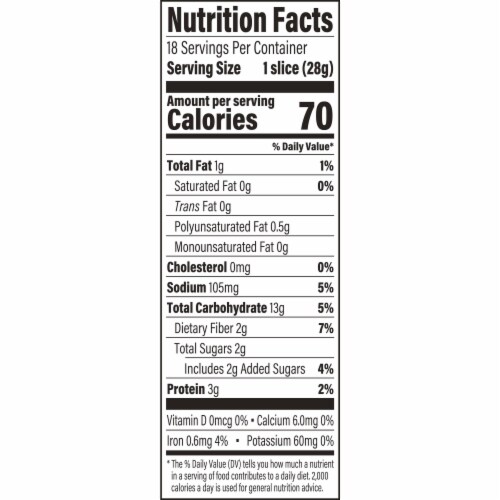 Brownberry Small 100% Whole Wheat Bread Perspective: left