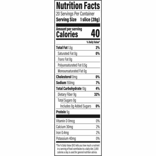 Oroweat Keto Sandwich Bread Perspective: left