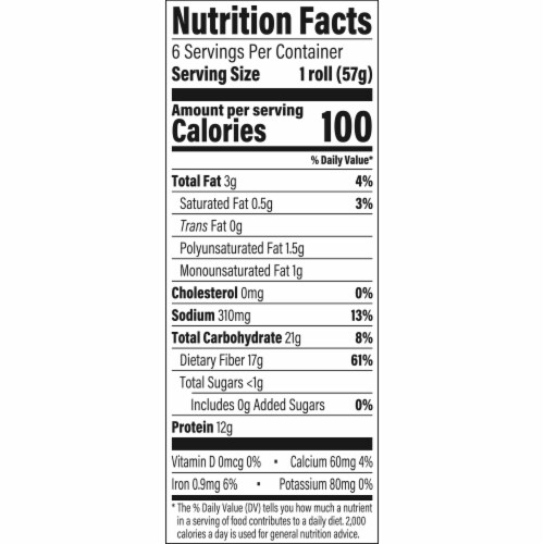 Oroweat Keto Sandwich Thins Perspective: left